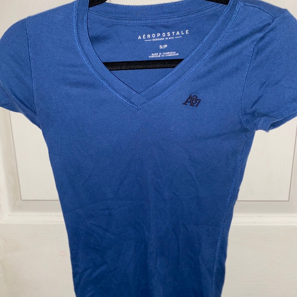 Royal Blue- Fitted Tee